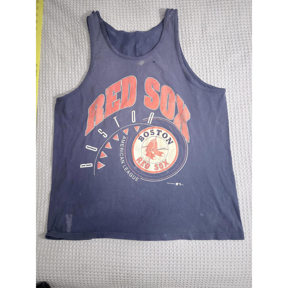 Boston Red Sox Vintage 1993 Navy Tank Top - Size Large